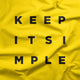 Keep It Simple - Duvar Örtüsü - Northshire