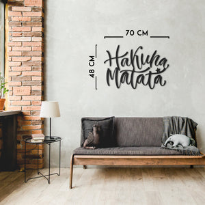 Hakuna Matata - Metal Dekorasyon - Northshire