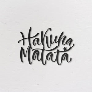 Hakuna Matata - Metal Dekorasyon - Northshire
